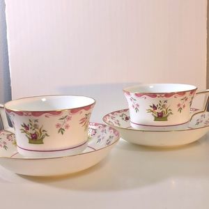 Wedgewood Bianca Cups and Saucers